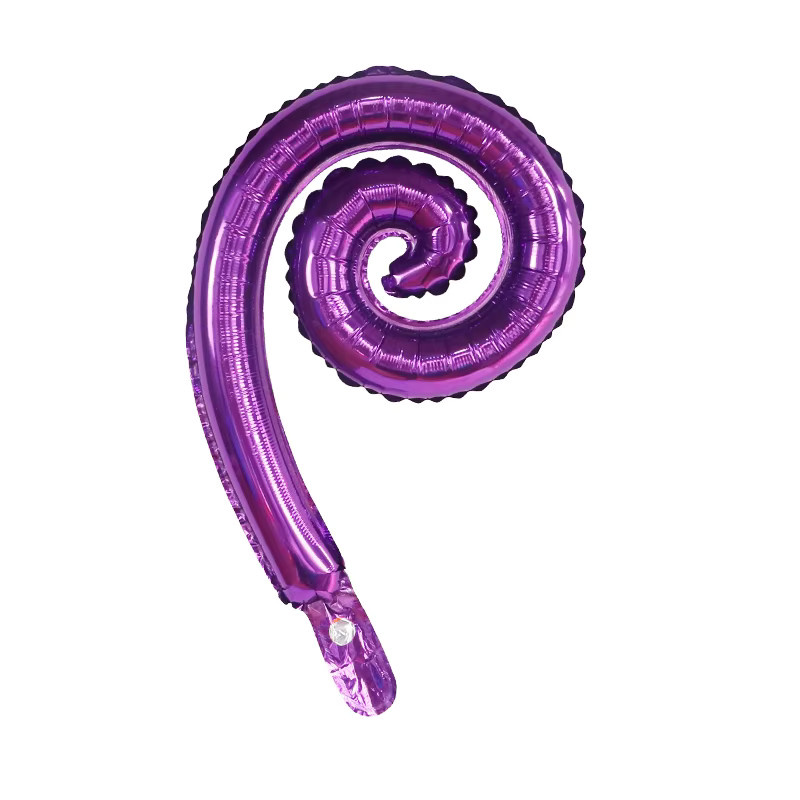 10 Stück LQVYI Spirale Wellen Folienballons zur Dekoration für Geburtstag und Hochzeit - Bild 2