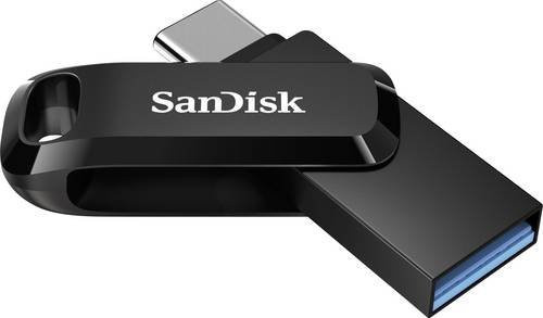 SanDisk Ultra Dual Drive Go USB-Stick mit USB-C und USB-A, 256 GB, Schwarz - Bild 1