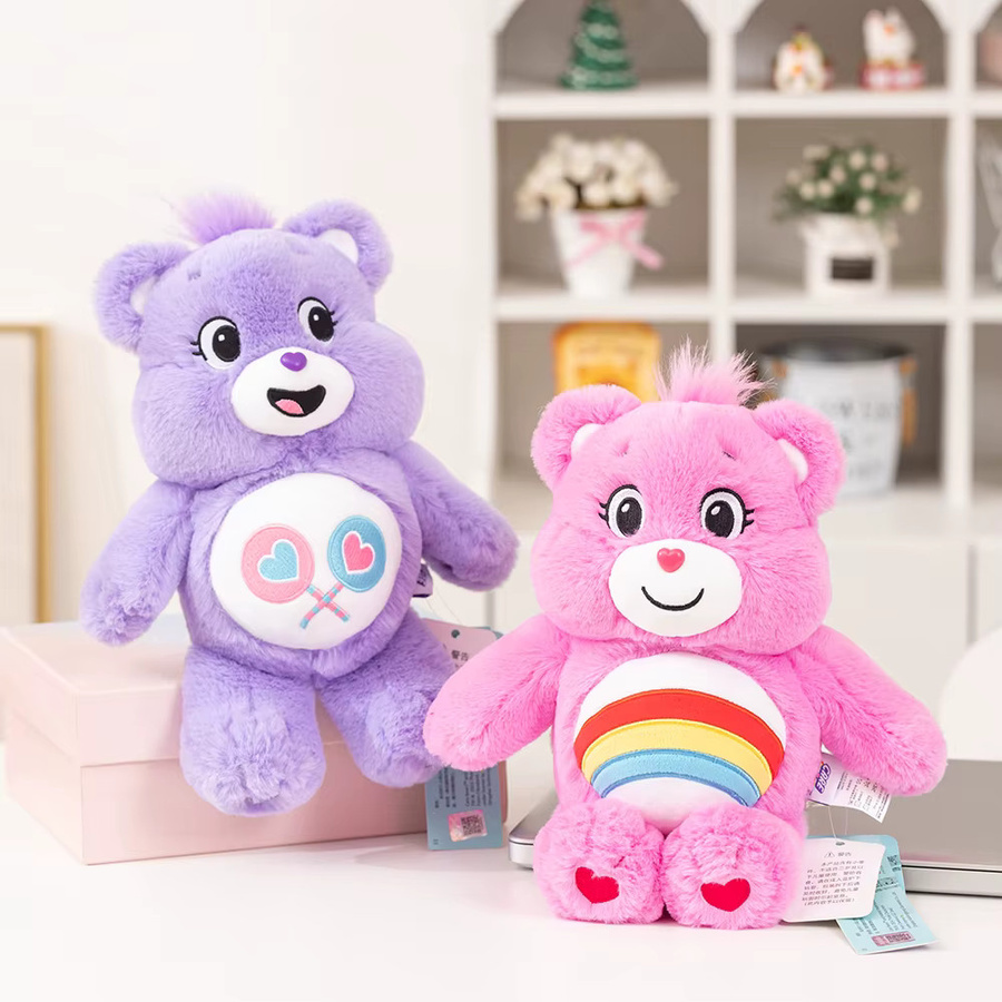 Care Bears Regenbogen Bär, Plüschtier, 33 cm, bunt - Bild 1