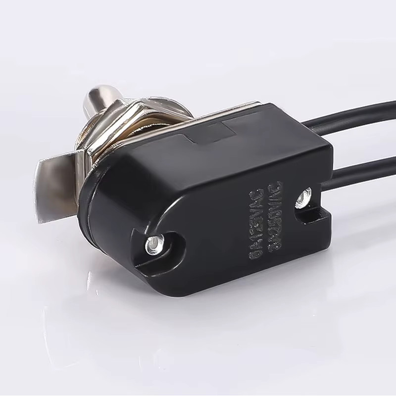 KNS-1 Standard-Kippschalter SPST mit Drahtkabel, AC 250V 6A, Ein/Aus Schalter für elektrische Ausrüstung - Bild 3