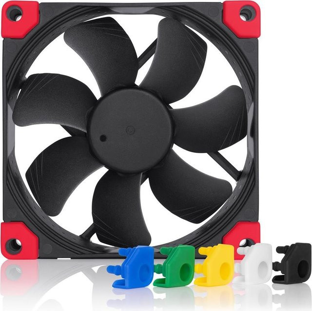 Noctua NF-A9 PWM chromax.black Gehäuselüfter Schwarz B/T/H: 9,2 x 9,2 x 2,5 cm - Bild 2