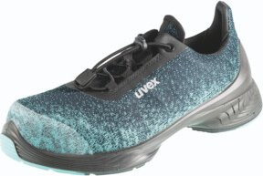 Uvex 1 G2 planet Sicherheitshalbschuh S1P in Schwarz, Grün und Blau, Größe 39 - Bild 2