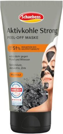Schaebens Aktivkohle Peeling-Maske, 75 ml, Mischhaut und fettige Haut - Bild 1