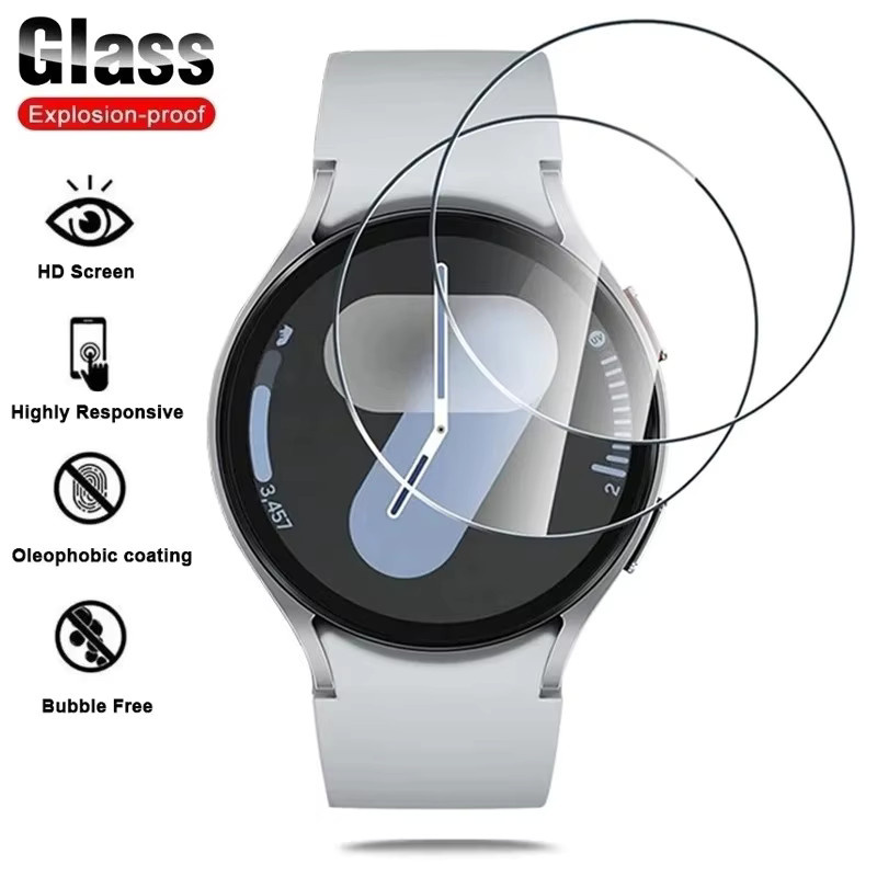 9H Glasfolie für Samsung Galaxy Watch 7 Ultra 6 5 4 Serie in Transparent - Bild 2