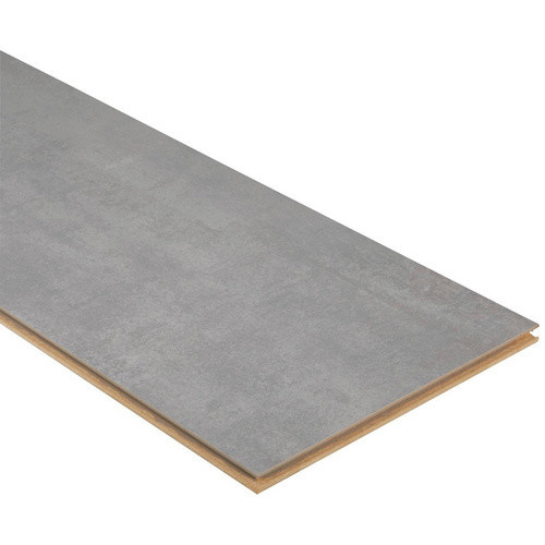 RENOVO Laminat Beton in Betongrau im Fliesenlook, L: 138,3 cm, B: 24,4 cm, H: 0,8 cm - Bild 2