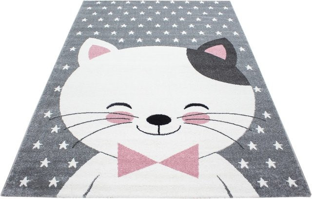 Ayyildiz Kinderteppich Kids 550 Pink B/B: 120 x 170 cm - Bild 1