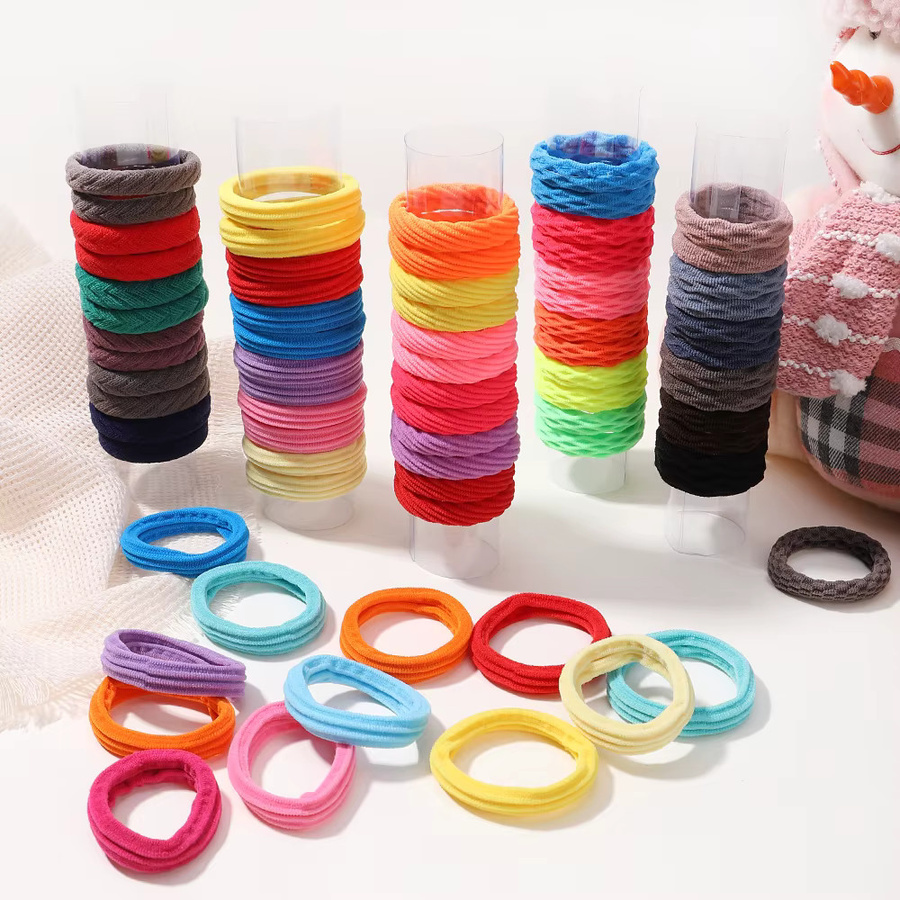 12er Set Elastische Haarbänder und Scrunchies, Damen und Mädchen - Bild 2