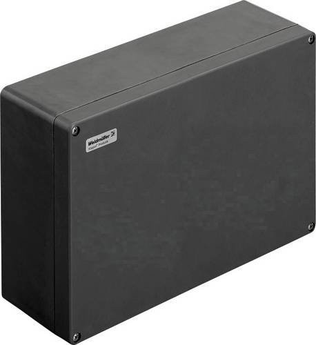 Weidmüller KLIPPON POK 254012 EX Universal-Gehäuse aus Kunststoff in Schwarz, B: 40,0 cm, T: 25,0 cm, H: 12,0 cm - Bild 1