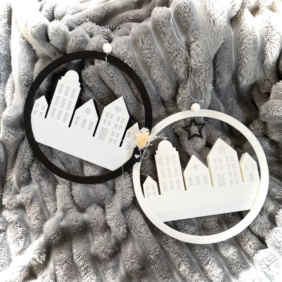 Metall-Schneideform Kreis Anhänger für DIY Scrapbooking und Bastelarbeiten - Bild 3