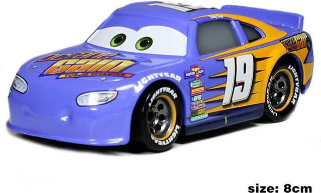 Pixar Disney Cars Lightning McQueen, Spielzeugauto, Metall, 1:55, ab 4 Jahren - Bild 1