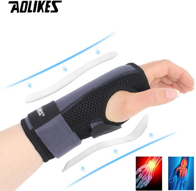 AOLIKES Handgelenkstütze mit Schienen, Unisex - Bild 1