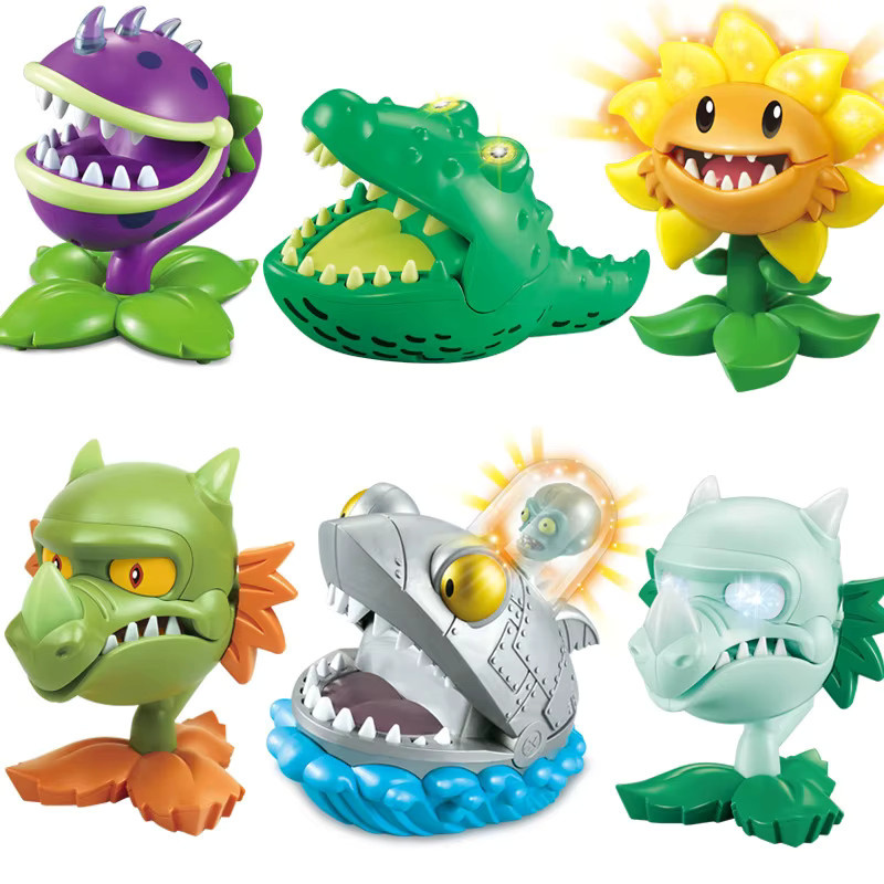 Tricky Toys Plants vs Zombies Sonnenblumen-Kaufröschen Guacodile Spielzeugfiguren - Bild 3