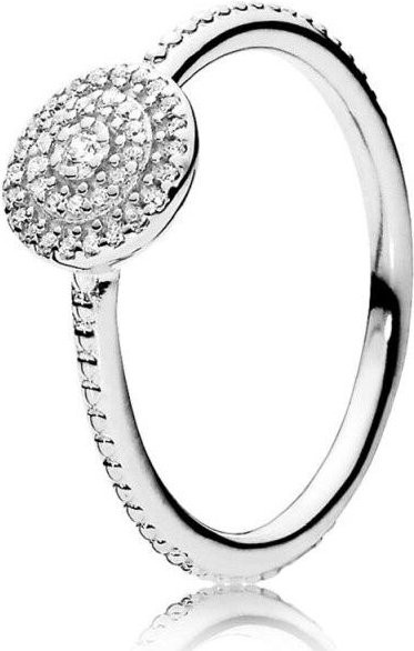 Ring 925 Silber, Doppel Herzen, Kristall, Damen - Bild 1