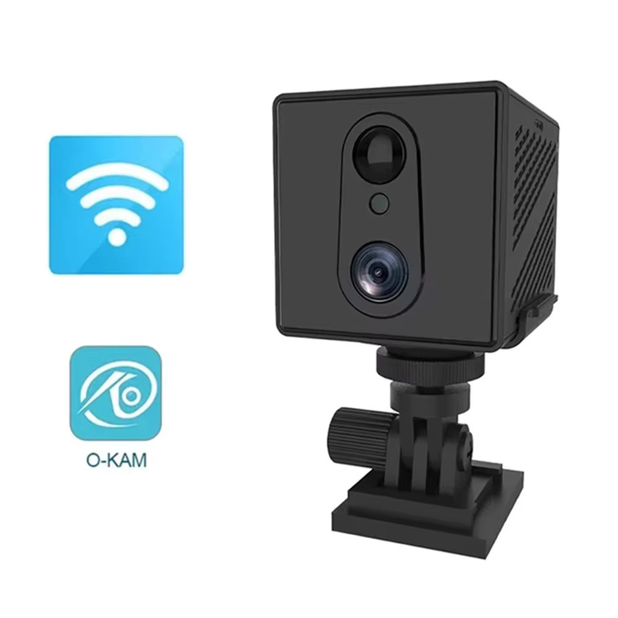 OKAM Mini 4G-Überwachungskamera in Schwarz mit Ultra HD, WiFi, SIM-Karten-Unterstützung und 3000 mAh Akku inklusive Sprach-Gegensprechanlage - Bild 7