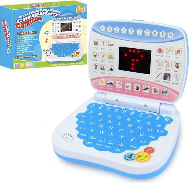 Yiran toy Englisch lernen Kompakter Laptop-Spielzeug, ab 0 Jahre - Bild 1