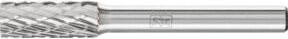 PFERD Hochleistungsfrässtift TOUGH Zylinder ZYA aus Hartmetall, Durchmesser: 8 mm, Länge: 20 mm, Schaft-Durchmesser: 6 mm, Farbe: Silber - Bild 1