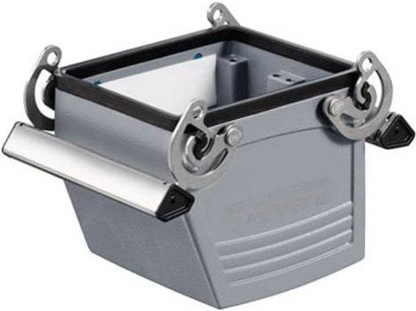 Weidmüller Kupplungsgehäuse HDC 32B KBU 1M40G 1902730000 in Grau aus Edelstahl - Bild 1