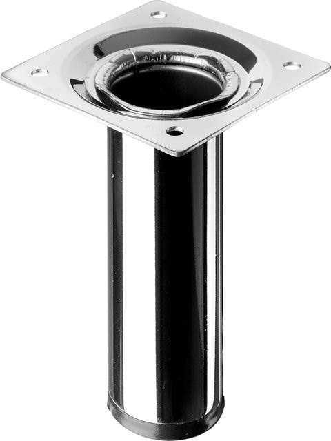 Hettich Tischbein Chrom Silber Durchmesser: 30 mm, Höhe: 100 mm - Bild 1