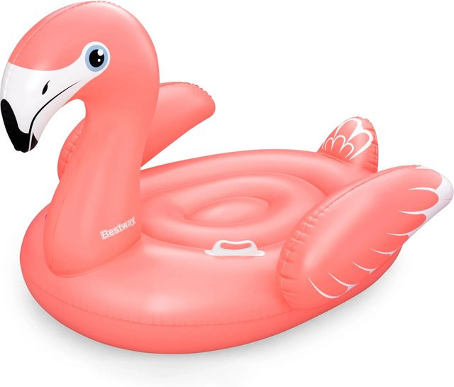 Bestway Flamingo Schwimmtier in Rosa, B/T/H: 148 x 127 x 99 cm - Bild 1