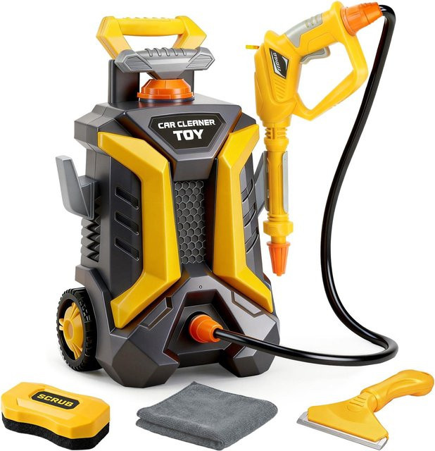 Linyi toy car Autowaschspielzeug Hochdruckreiniger, Wasserspiel, ab 3 Jahre - Bild 1