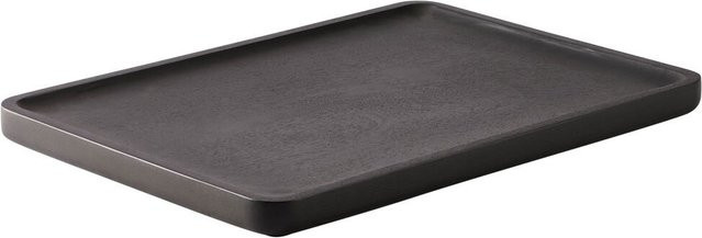 Giftcompany Tablett Bento aus Mangoholz in Schwarz, rechteckig - Bild 1