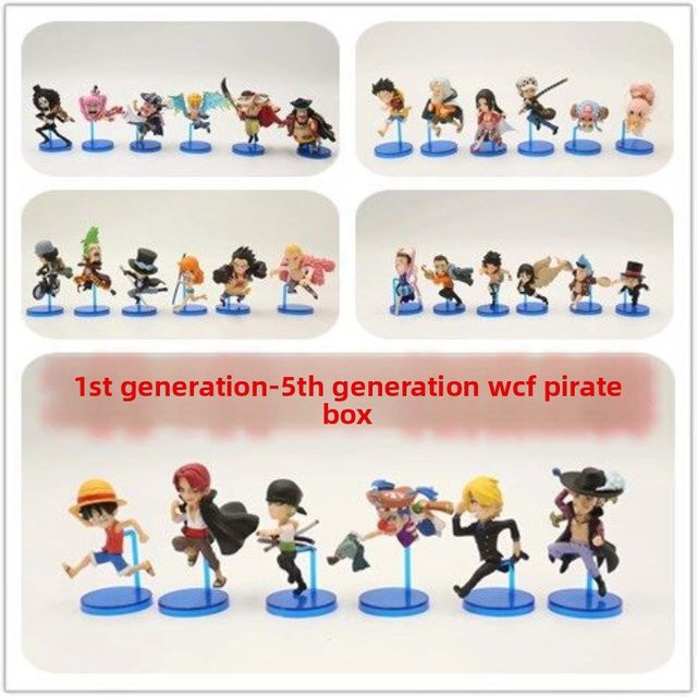 Bandai One Piece WCF Navigation King, Blind Box Ornamente, 6-teiliges Set - Bild 1