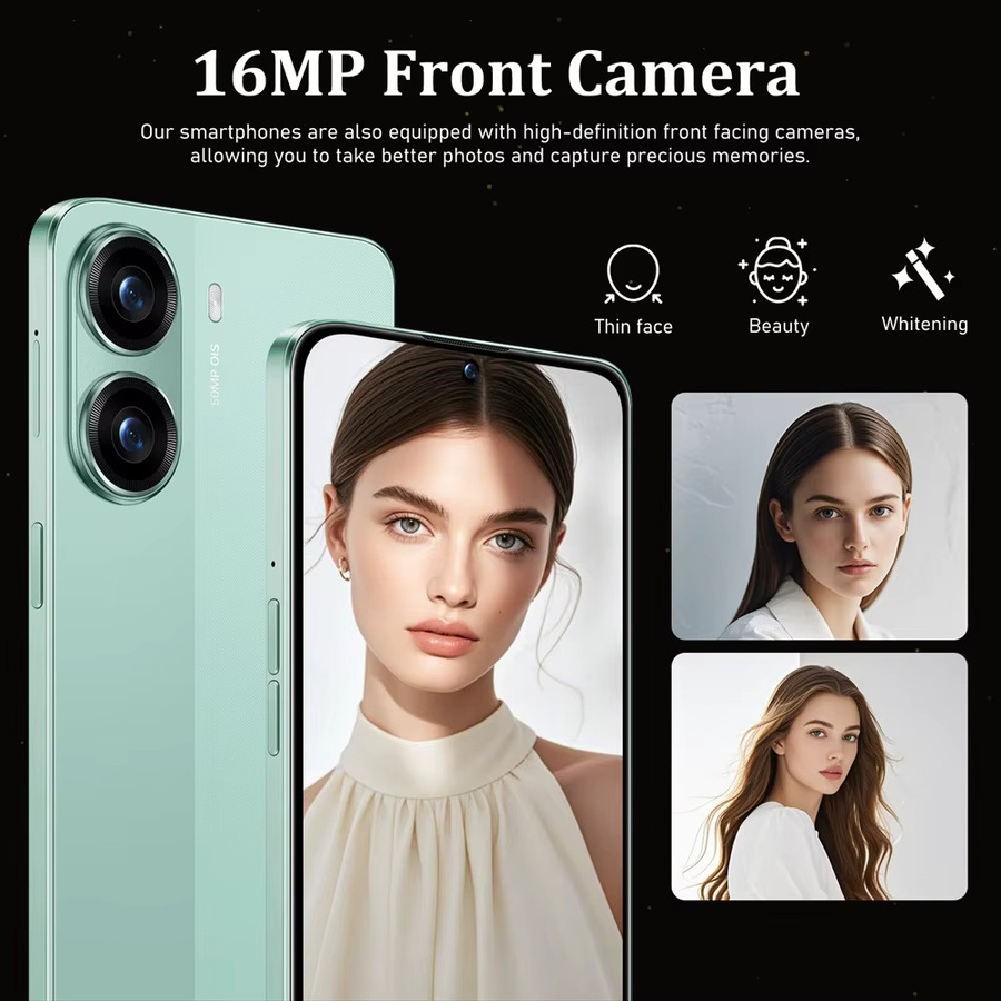 CHOTOG Smartphone X7 Pro 5G Globale Version in Gelb mit 22 GB RAM, 2 TB Speicher und 7800 mAh Akku - Bild 4