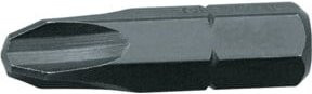 Gedore Schraubendreherbit 5/16" Kreuzschlitz PH 3 aus Edelstahl in Schwarz - Bild 1