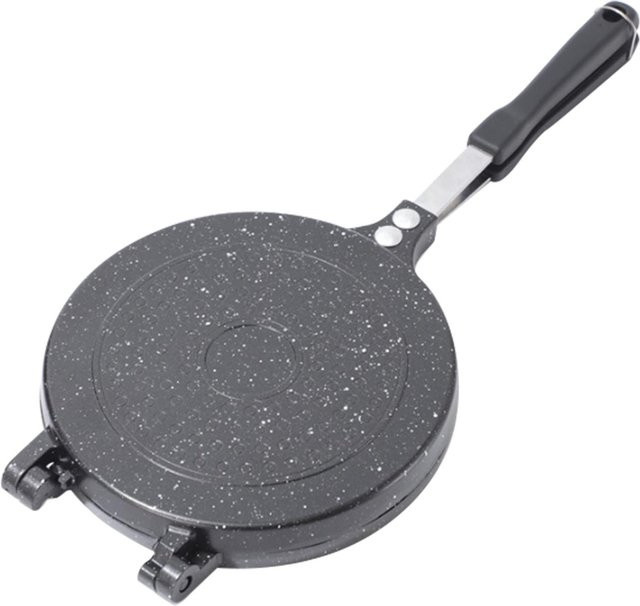 CosyHome Doppelseitige Antihaft-Bratpfanne aus Aluminiumlegierung in Schwarz für Pfannkuchen und Sandwiches - Bild 1