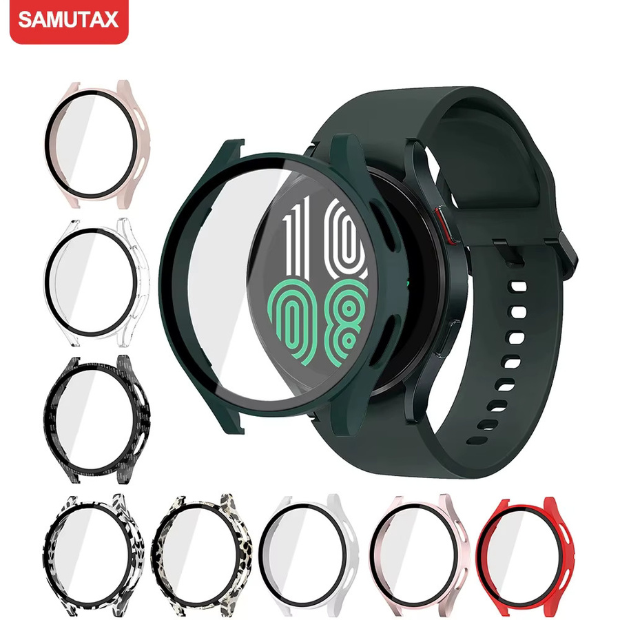 SAMUTAX Uhrenzubehör, Hülle und Displayschutzfolie, Silikon, Schwarz, Unisex - Bild 2