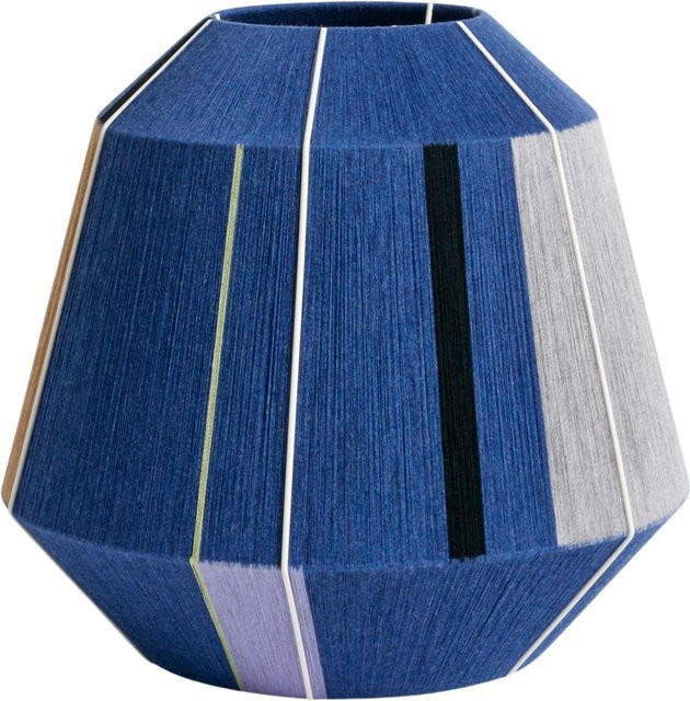 HAY Bonbon Leuchtenschirm aus Bio-Wolle in Blau für E27 Leuchtmittel - Bild 1