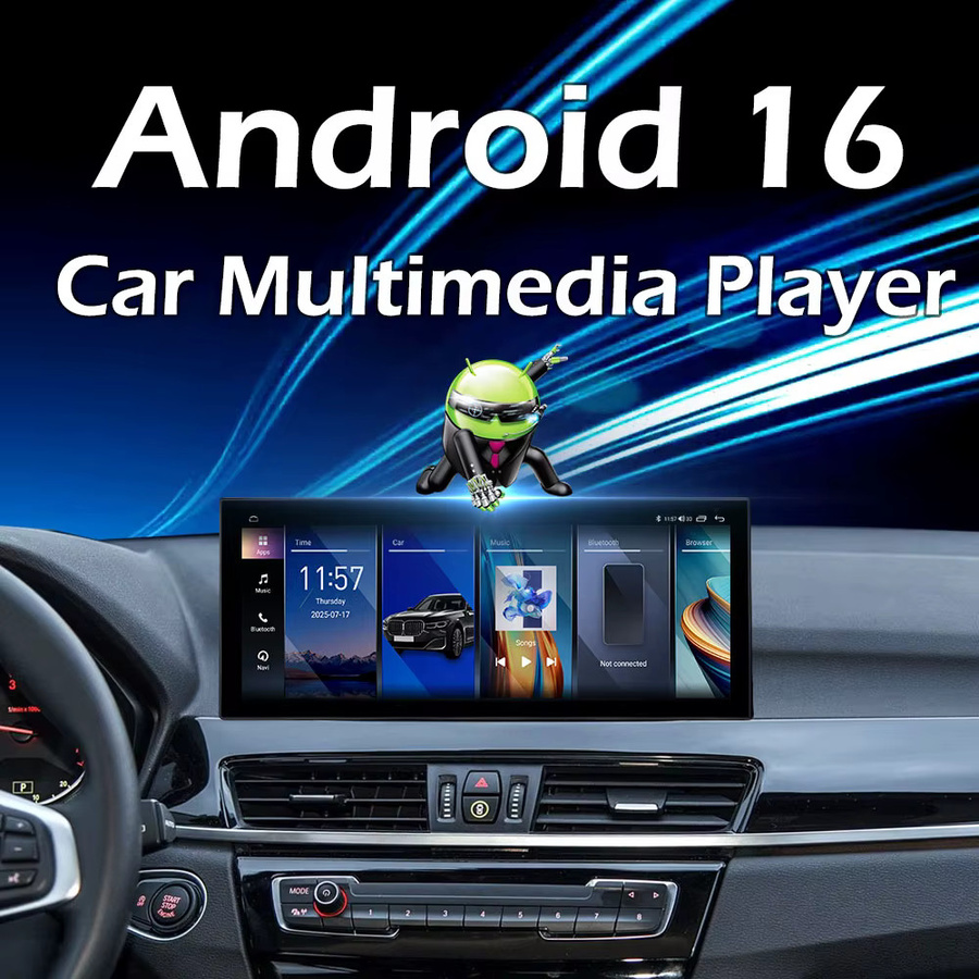 LIARO-NAVI Android 16 Autoradio für BMW 2er Serie F45 F46 (2013-2019) mit 10,33 Zoll HD Touchscreen, Wireless Carplay, WiFi, Bluetooth und GPS in Schwarz - Bild 2