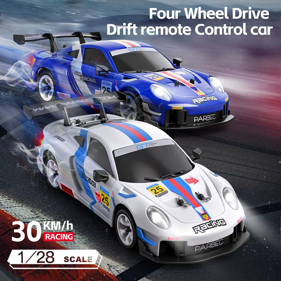WLtoys RC Drifting Car, 1:28, 4WD, Hochgeschwindigkeits-Funksteuerungsmodell - Bild 2