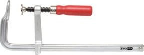 KS Tools Ganzstahl-Schraubzwinge in Silber, Breite: 40 mm, Tiefe: 120 mm, Höhe: 400 mm - Bild 1