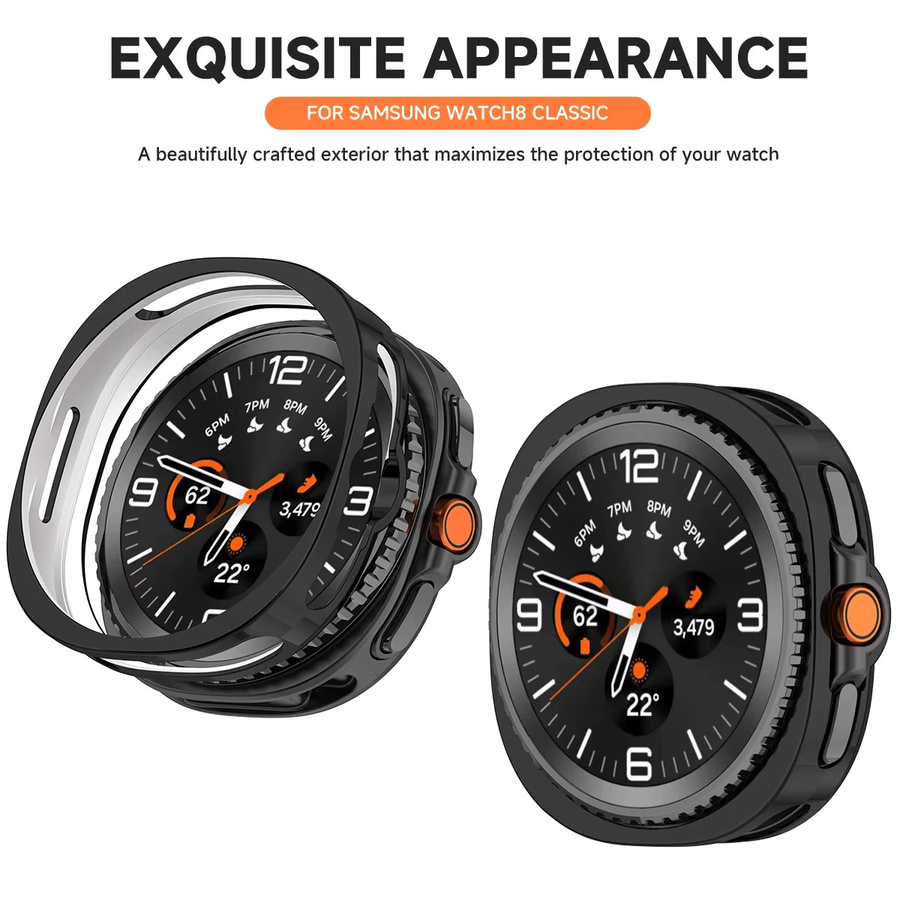 Samsung Displayschutzfolie, Gehärtetes Glasgehäuse, Galaxy Watch Ultra 2025 47 mm - Bild 3