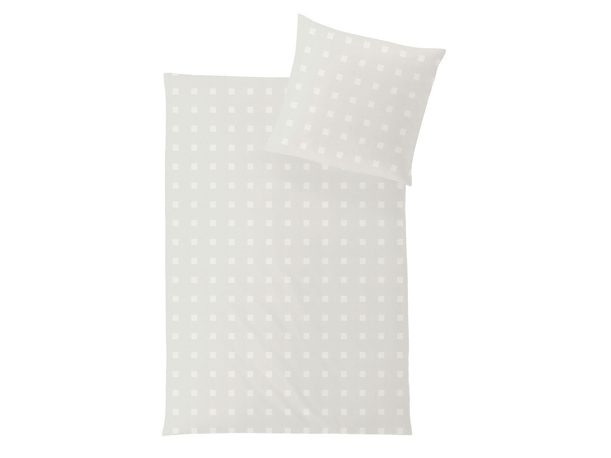 Hefel Würfel 7300010 Kissen aus Lyocell in Weiß, B/H: 40 x 40 cm - Bild 1