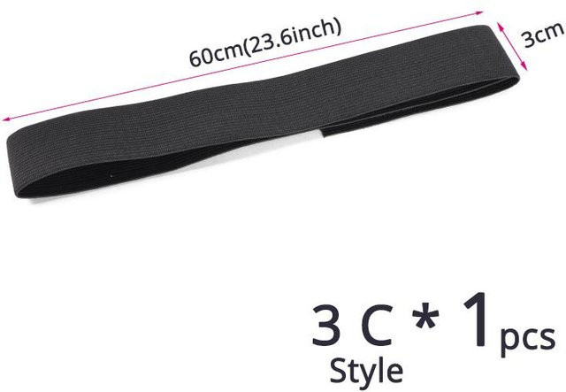 Binchi Health Technology Perückenband für Kanten, Schwarz, Unisex - Bild 1