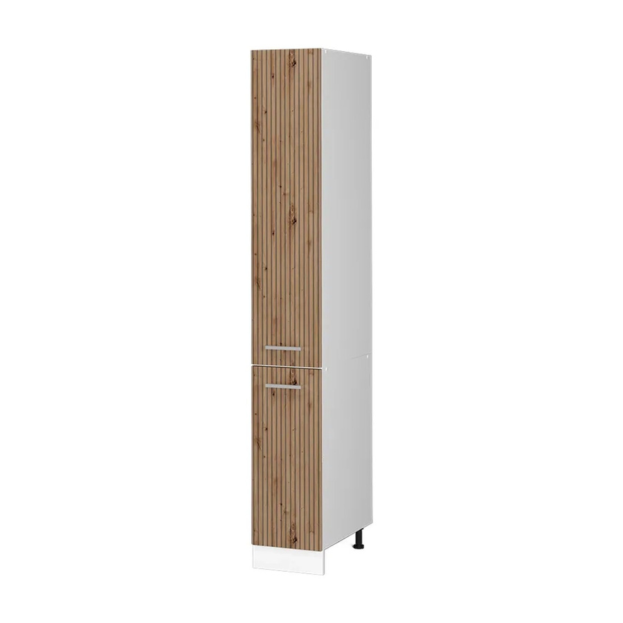 Vicco Apothekerschrank R-Line Medizinschrank für die Küche in Artisan-Eiche und Weiß, B/T/H: 30 x 57,2 x 207 cm - Bild 2