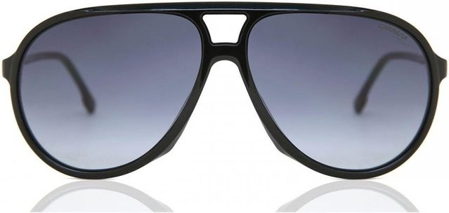 Carrera 237 S Sonnenbrille Aviator, Herren, Vollrand, Black/Grey, Kunststoff - Bild 1