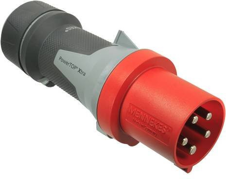 AS Schwabe CEE Stecker 63A 400V IP44 Rot - Bild 1