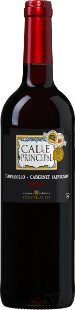 Calle Principal Rotwein Tempranillo-Cabernet Sauvignon, La Mancha, 0,75 l - Bild 1