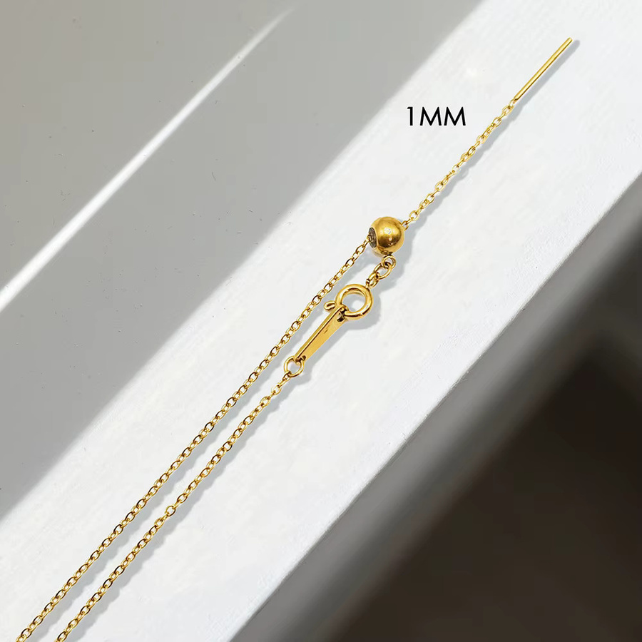 EMANCO Halskette Edelstahl, Gold, Damen - Bild 3