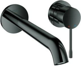Grohe Essence UP-2-L Waschtischmischer Einhebelmischer Wandmontage in Gunmetal Anthrazit Höhe: 23 cm - Bild 1