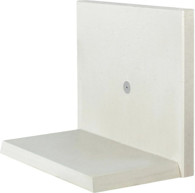 Diephaus L-Stein Sichtbeton Grau B/H/T: 80 x 100 x 40 cm, Breite: 5 cm - Bild 1