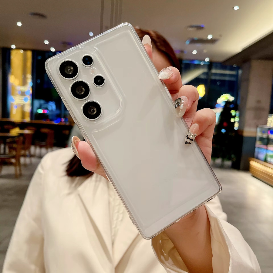 Transparente Schutzhülle für Samsung Galaxy S25 S26 S24 S23 S22 S21 Ultra Plus FE A56 A55 A54 A36 A35 A34 A26 A17 A16 A07 A06 5G - Bild 4