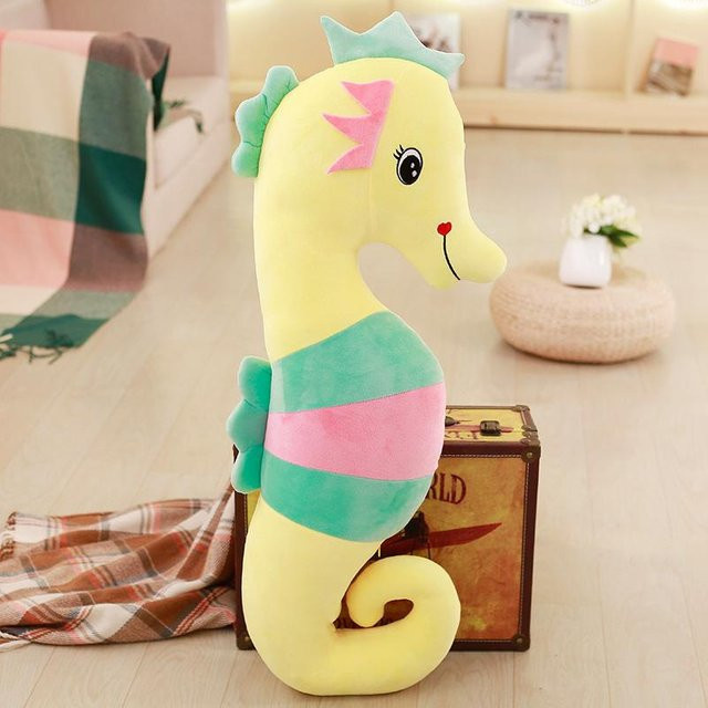 Yiran Health & Beauty Seepferdchen Plüschtier, Bunt, 50cm - Bild 1