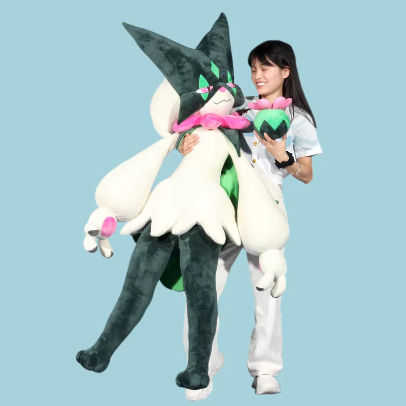 Bandai Pokémon Meowscarada Puppe, Plüsch / Textil, Bunt / Mehrfarbig - Bild 3