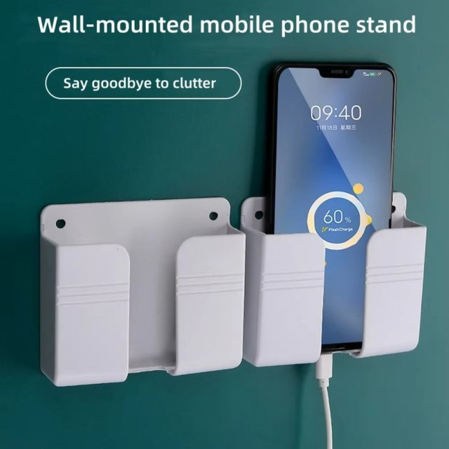 Universeller Handy-Ladehaken für iOS als Ladedock-Halterung in Weiß - Bild 1