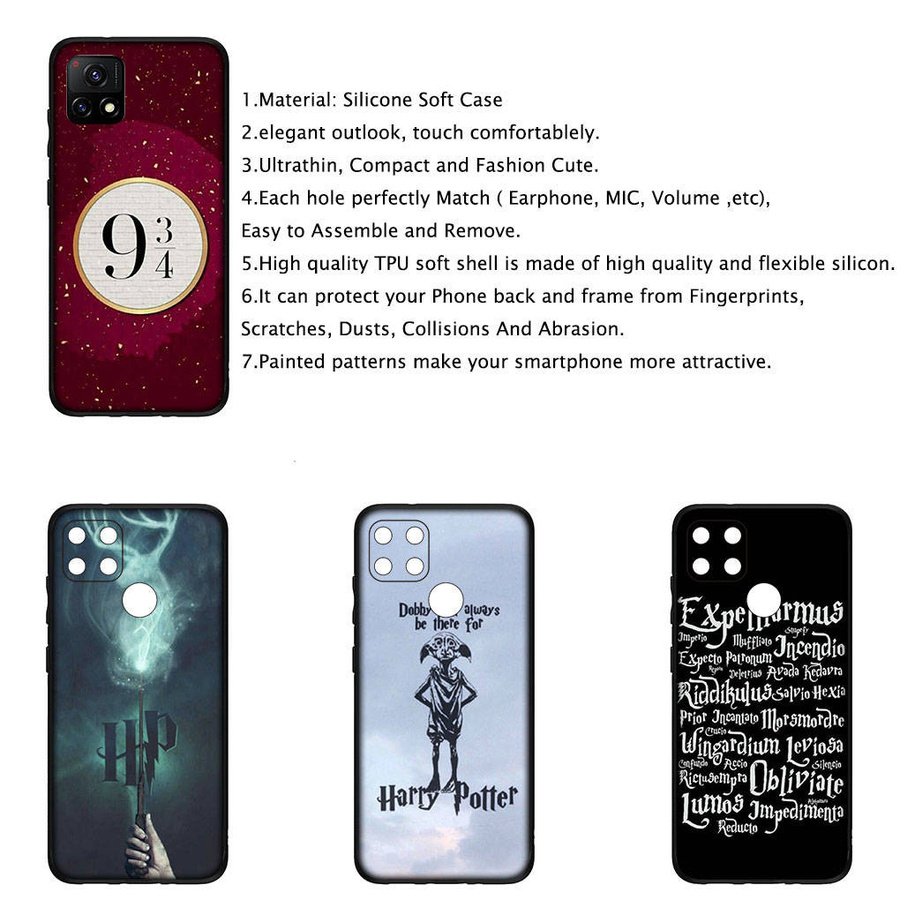 MINISO Handyhülle Art Cool Ring im Harry Potter Design für Samsung Galaxy, iPhone, Xiaomi Redmi und OPPO in Terra Multicolour - Bild 3