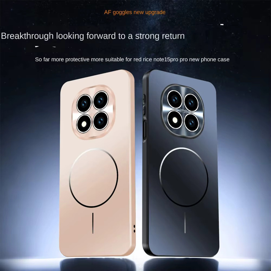 Xiaomi Redmi Note 15 Pro Schutzhülle mit magnetischem Ring in Schwarz - Bild 4